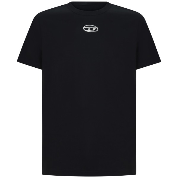 T-shirt nera per uomo