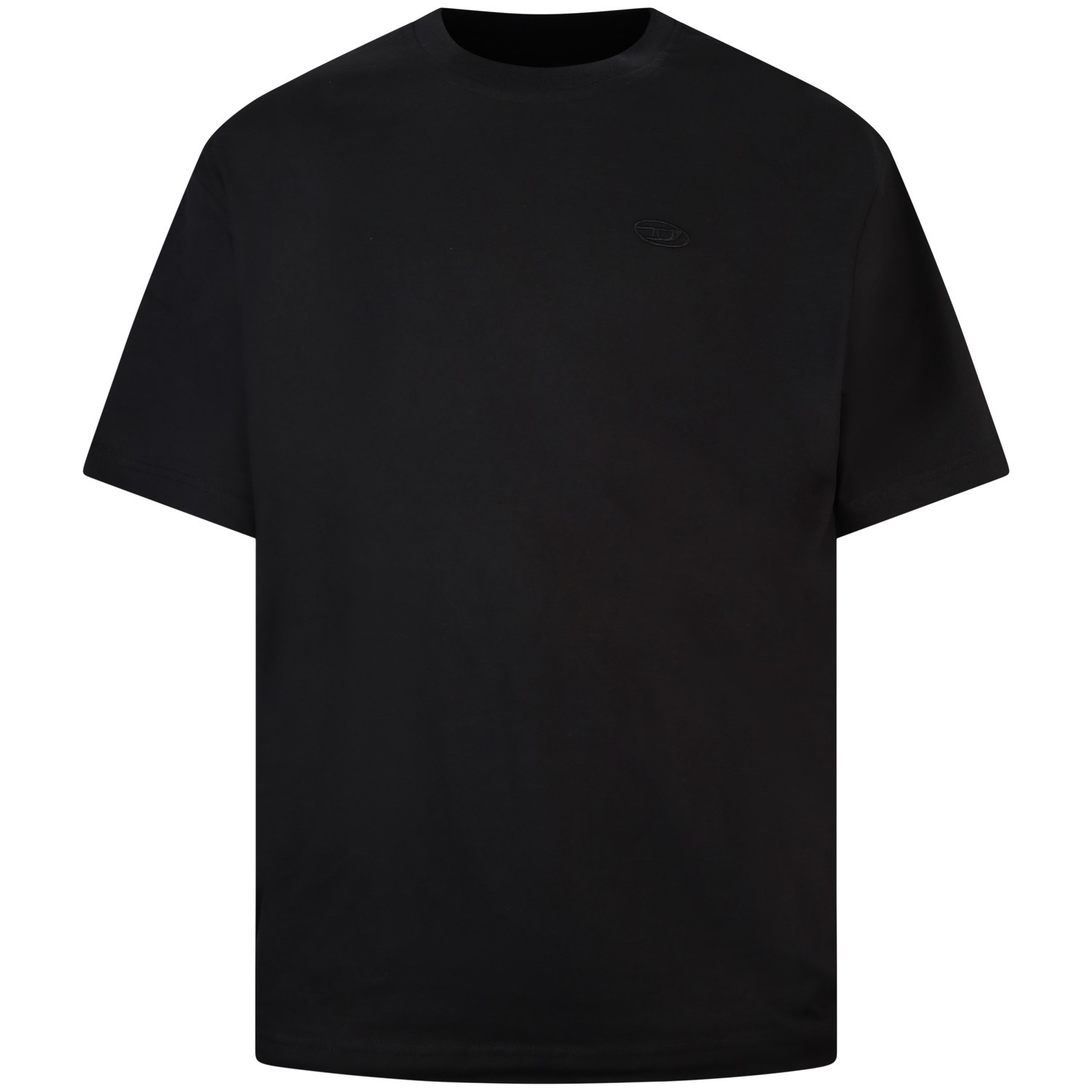 T-shirt nera per uomo