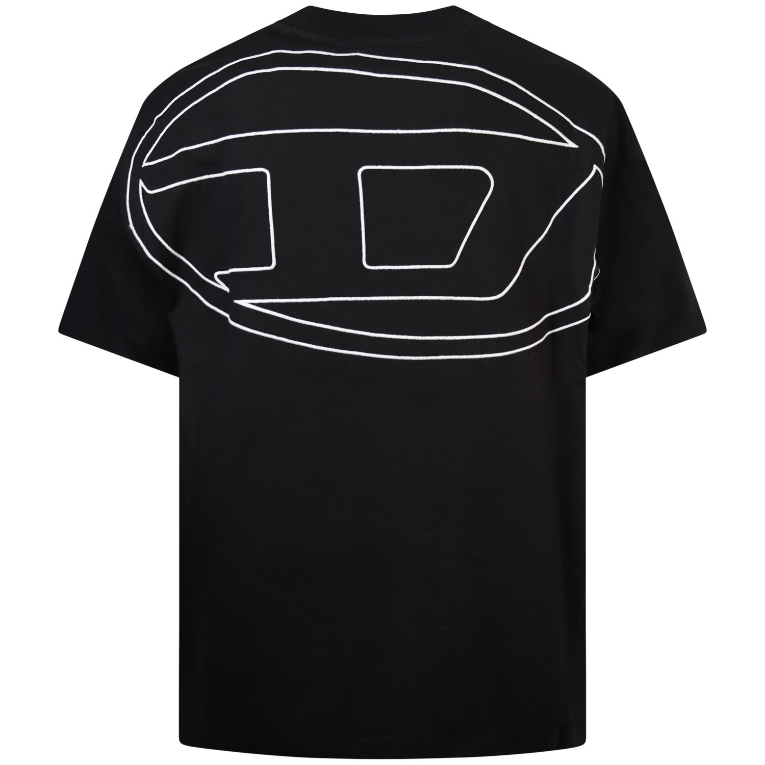 T-shirt nera per uomo 2