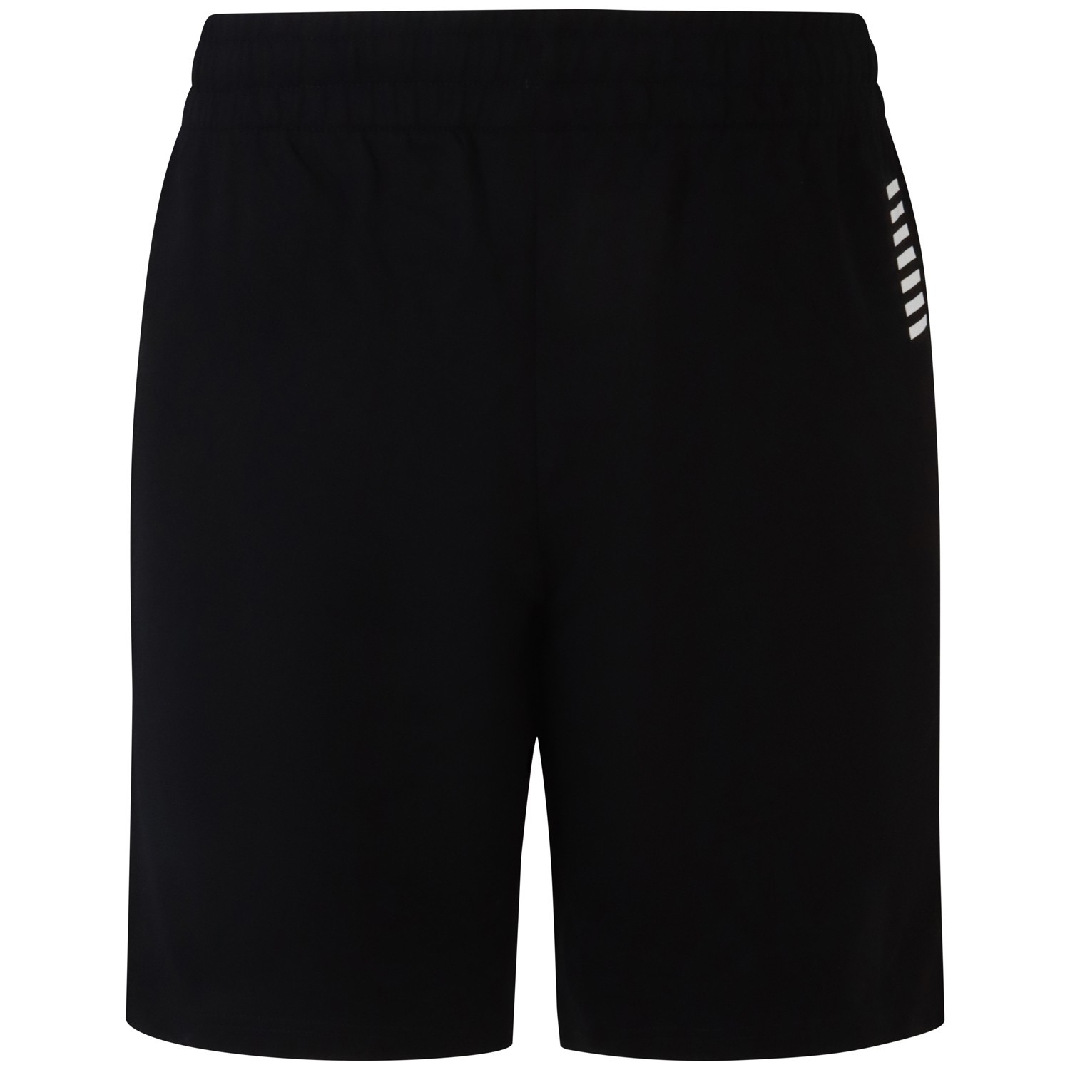 Shorts nero con mini logo per uomo