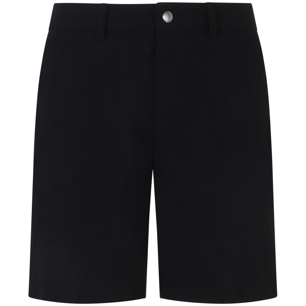 Shorts nero con mini logo per uomo