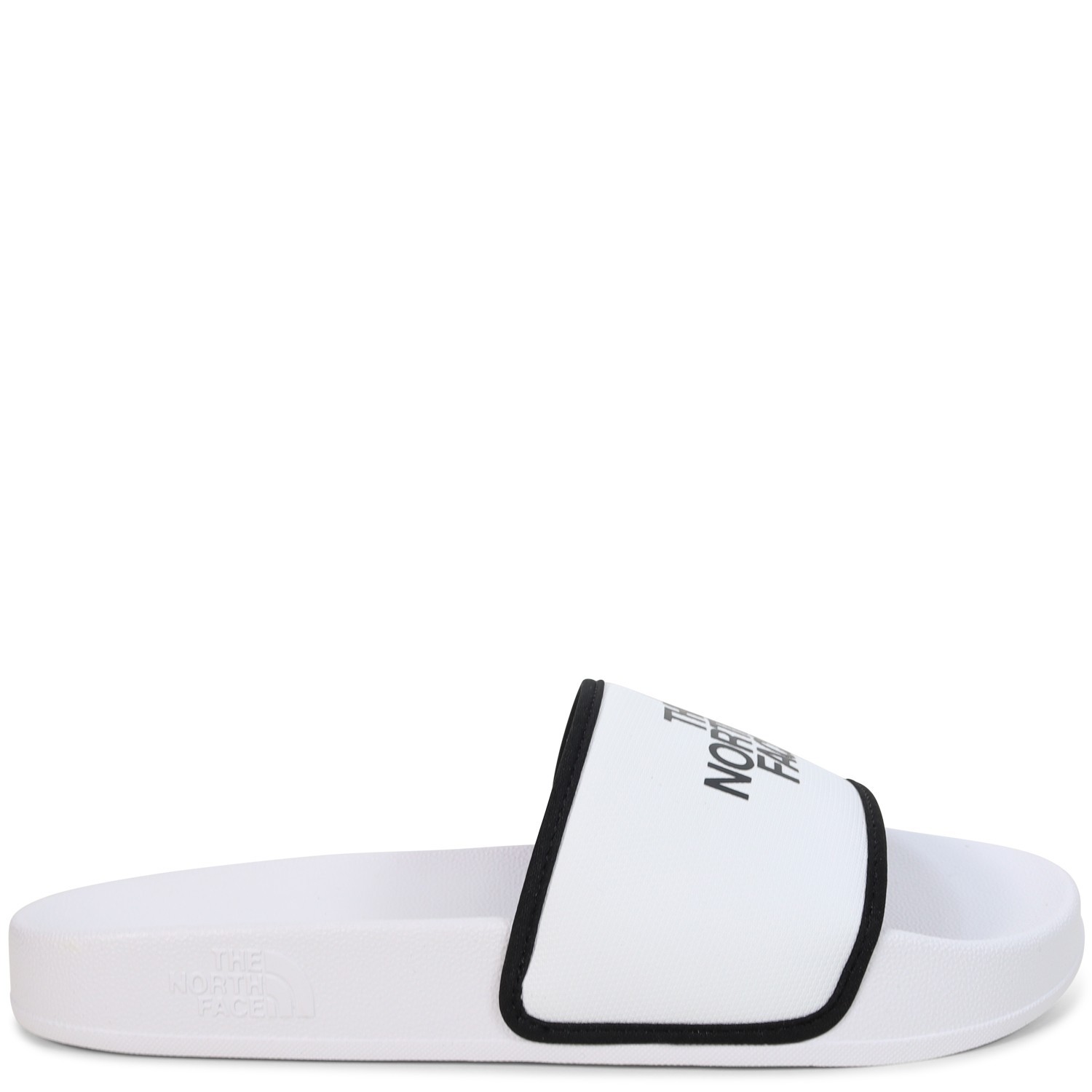 Ciabatte bianche con logo per uomo