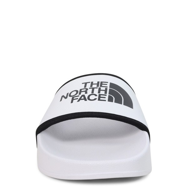 Ciabatte bianche con logo per uomo