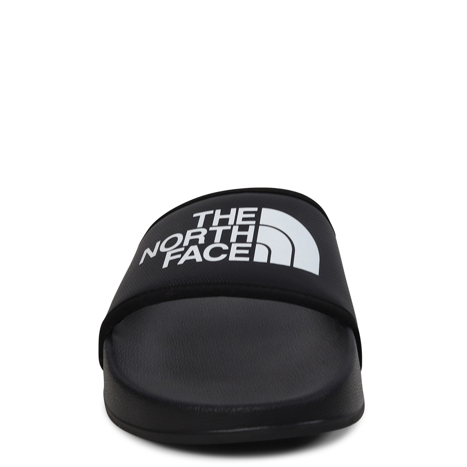 Ciabatte nere con logo per uomo