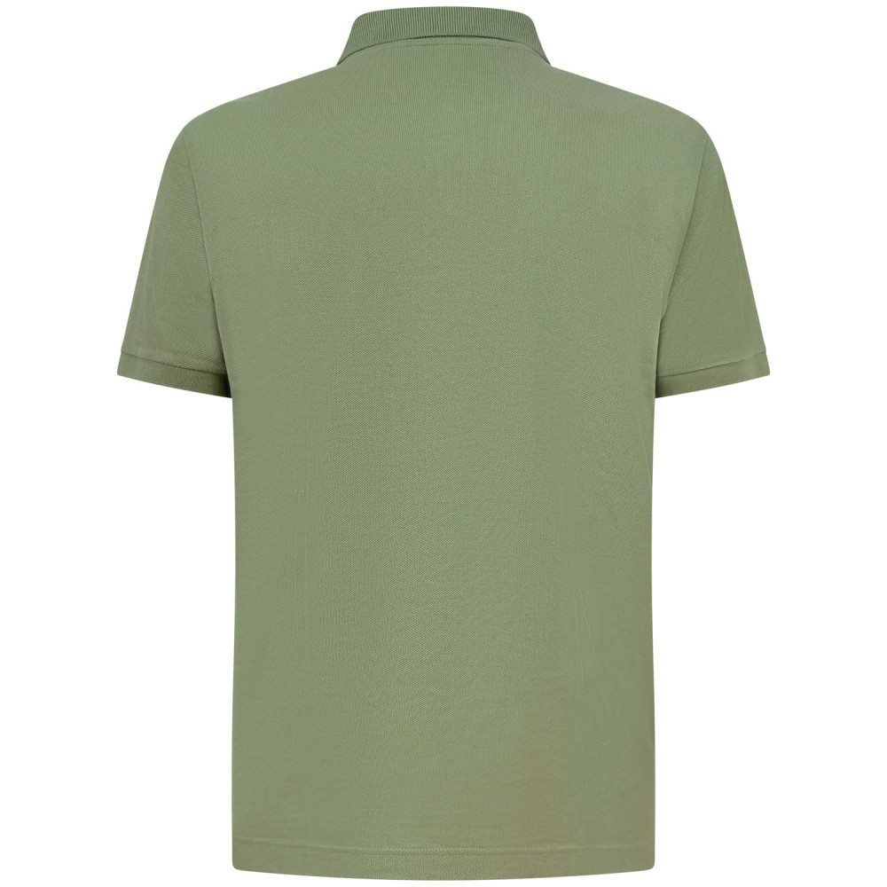 Polo verde per uomo