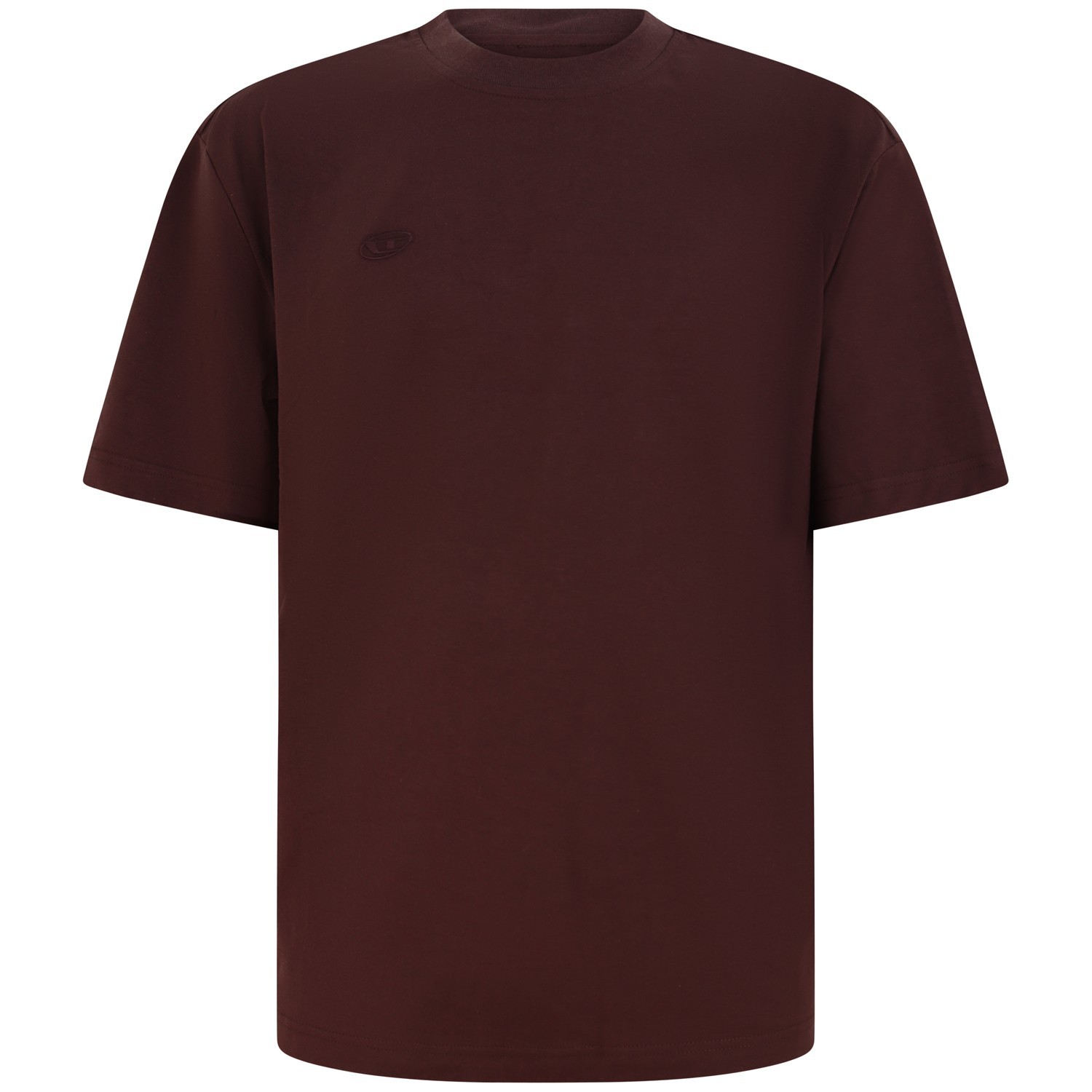 T-shirt marrone per uomo 2