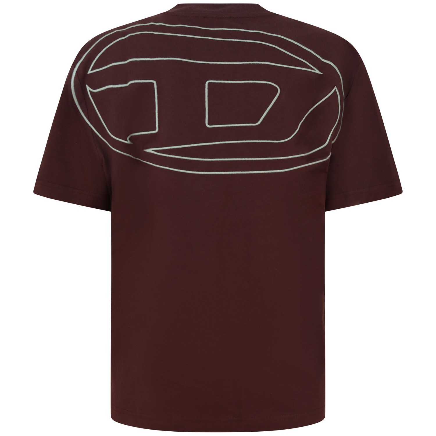 T-shirt marrone per uomo