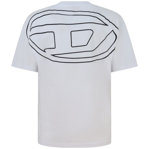 T-shirt bianca per uomo