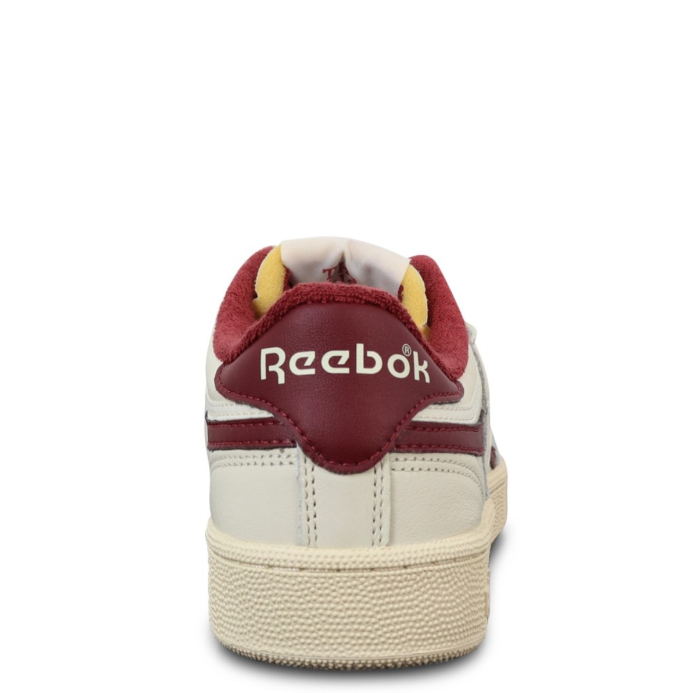 Sneakers beige e bordeaux per uomo