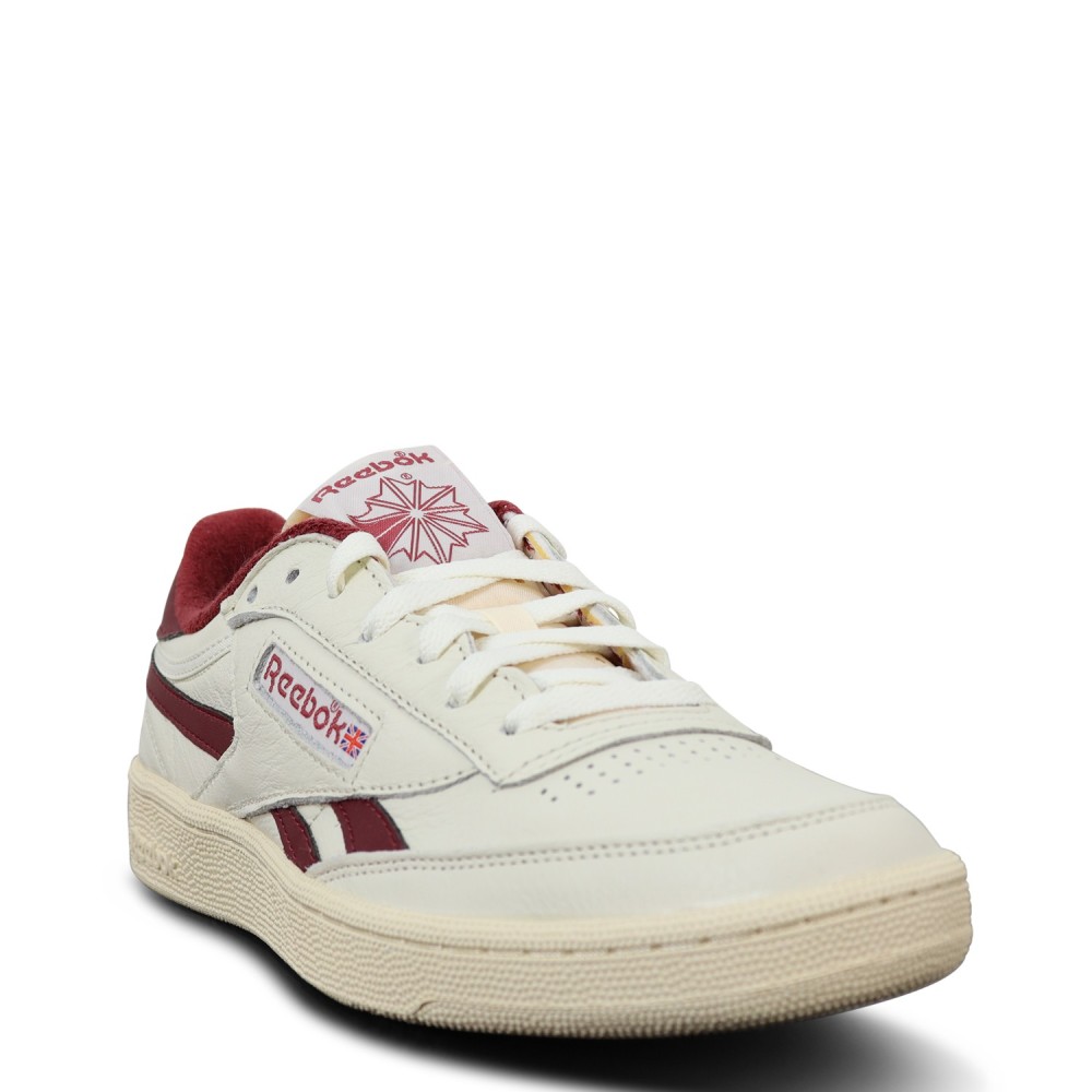 Sneakers beige e bordeaux per uomo