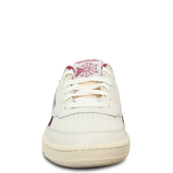 Sneakers beige e bordeaux per uomo