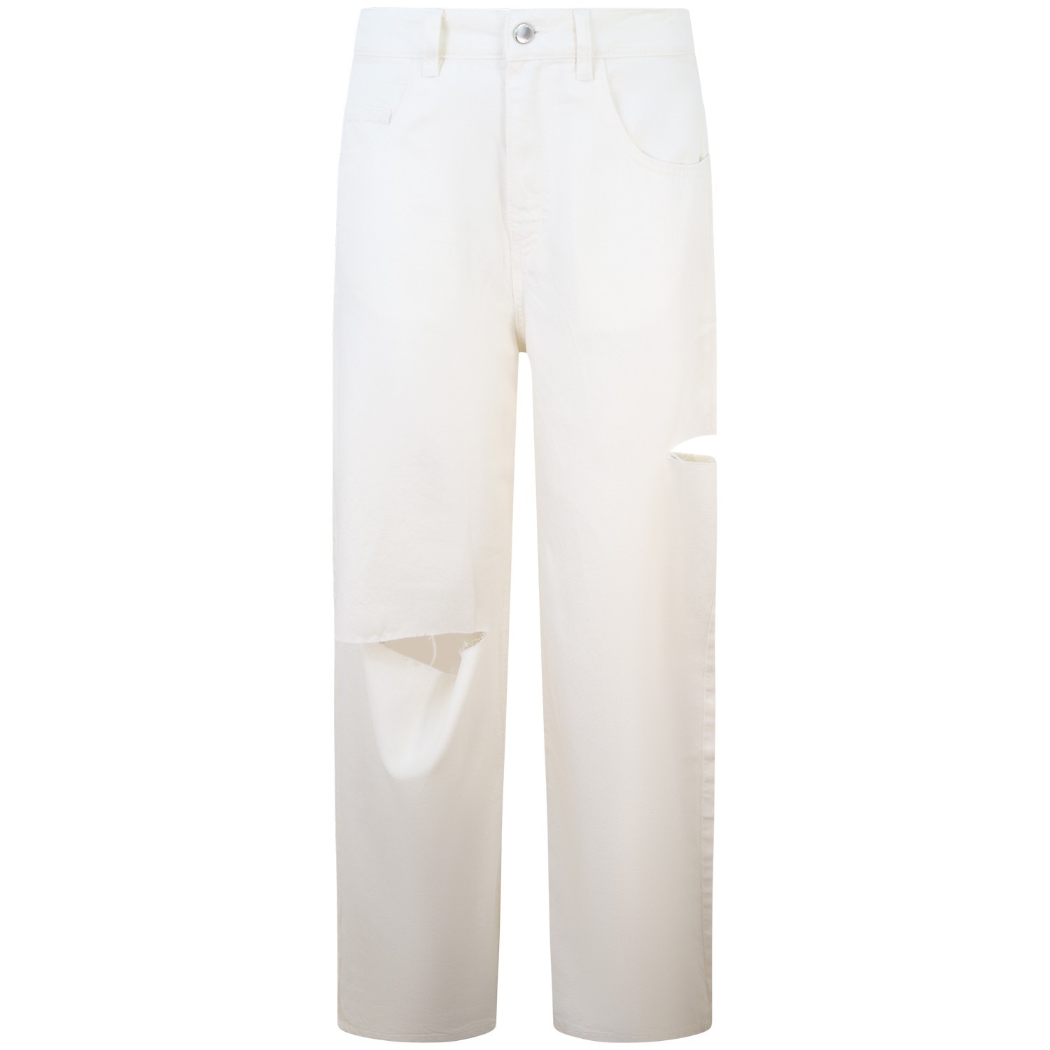 Jeans 'POPPY' bianco per donna