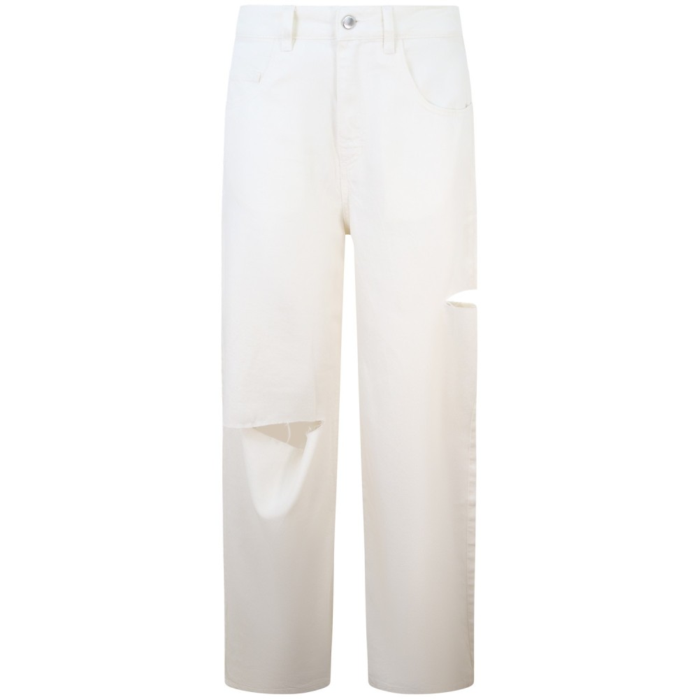 Jeans 'POPPY' bianco per donna