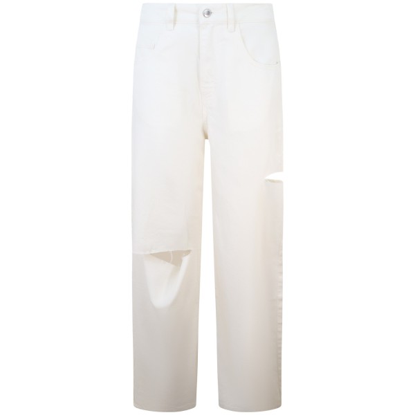 Jeans 'POPPY' bianco per donna