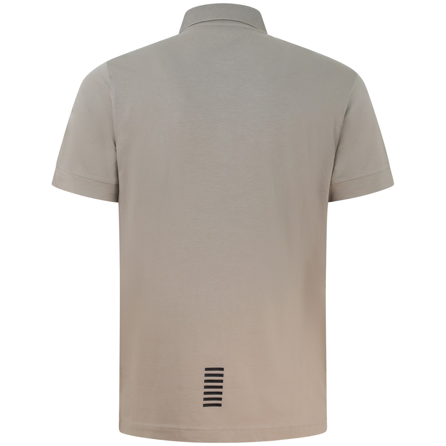 Polo beige con mini logo per uomo 2