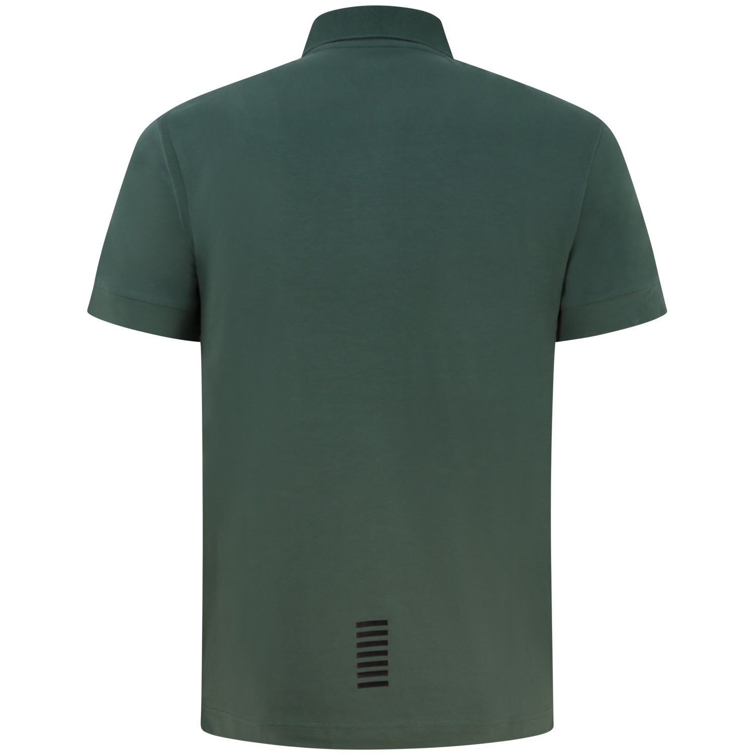 Polo verde con mini logo per uomo 2