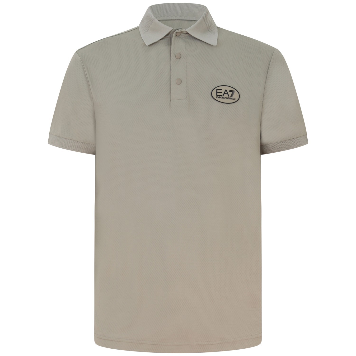 Polo beige tecnica per uomo