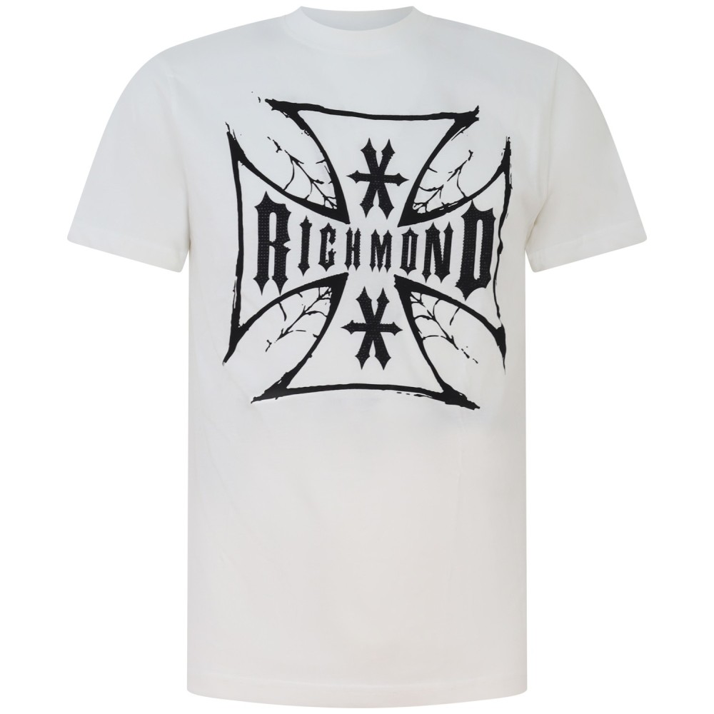 T-shirt bianca per uomo