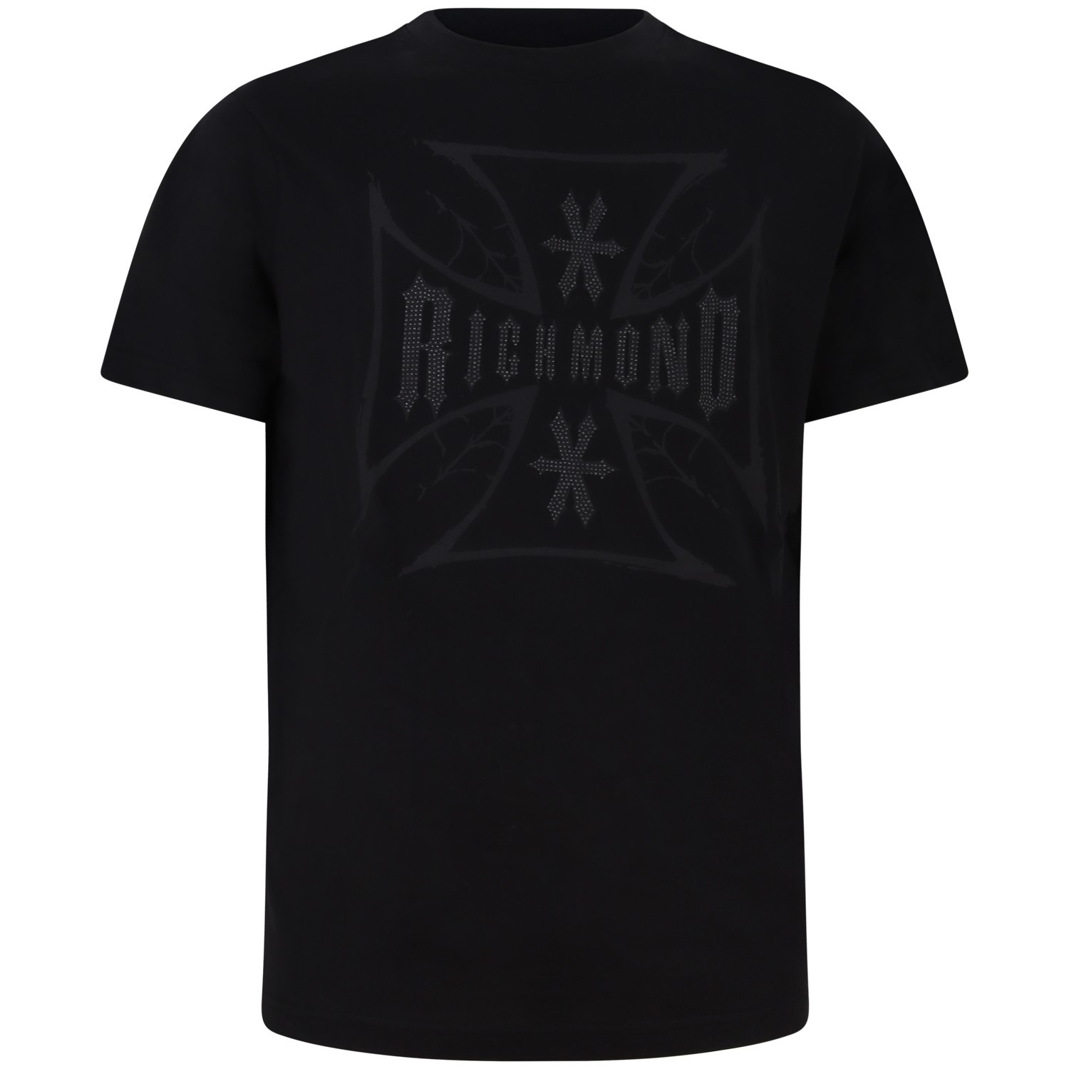 T-shirt nera per uomo