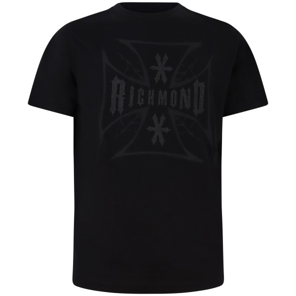 T-shirt nera per uomo