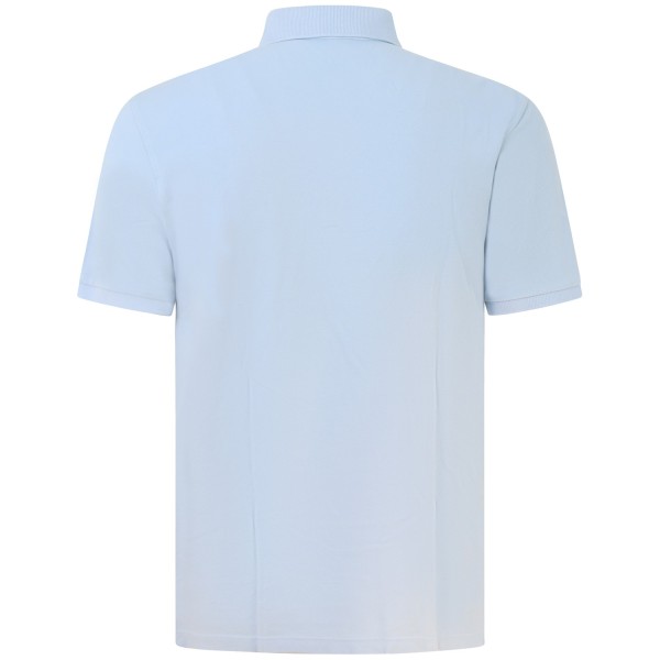 Polo celeste per uomo