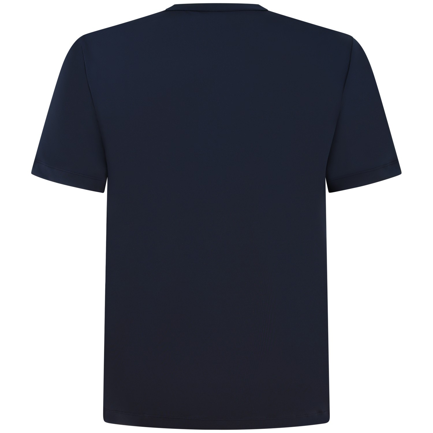 T-shirt blu tessuto tecnico per uomo 2