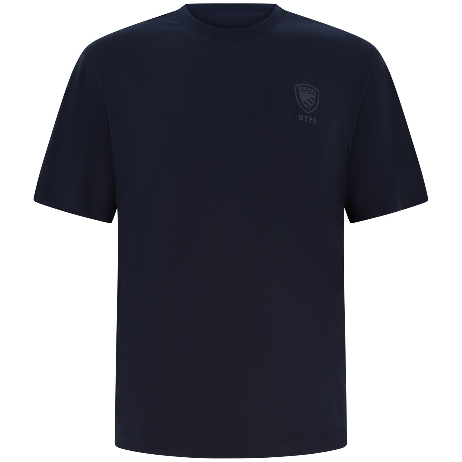 T-shirt blu per uomo