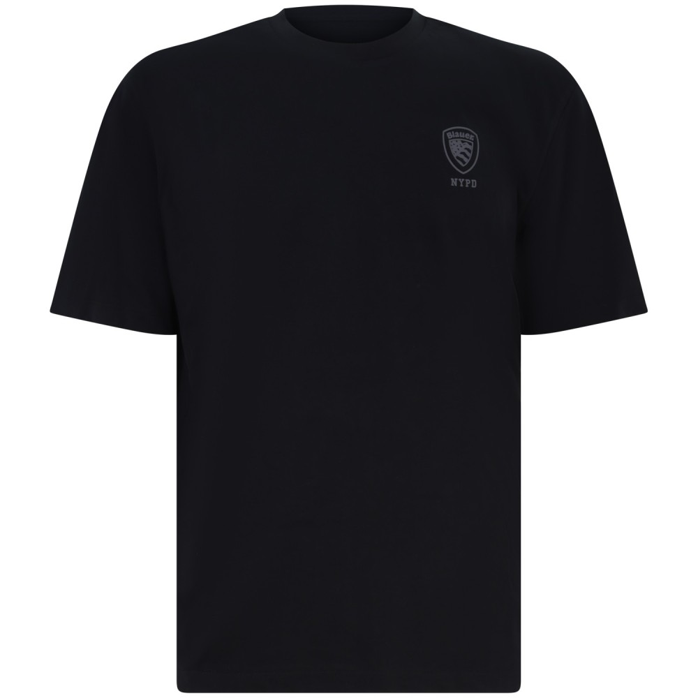 T-shirt nera per uomo