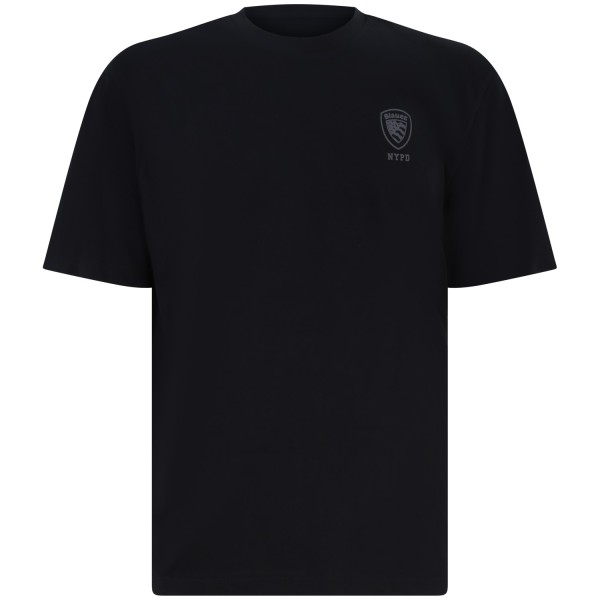 T-shirt nera per uomo