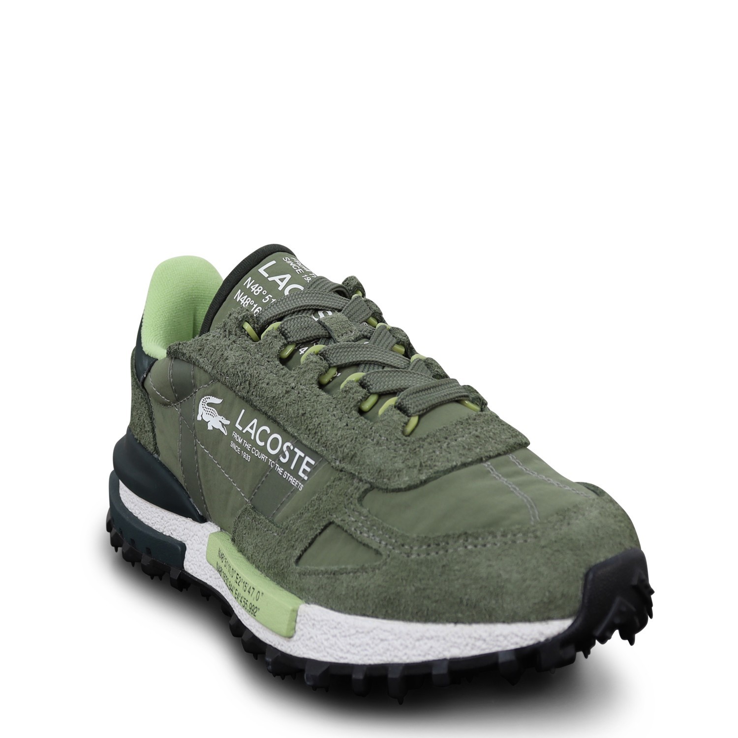 Sneakers verde per uomo 2
