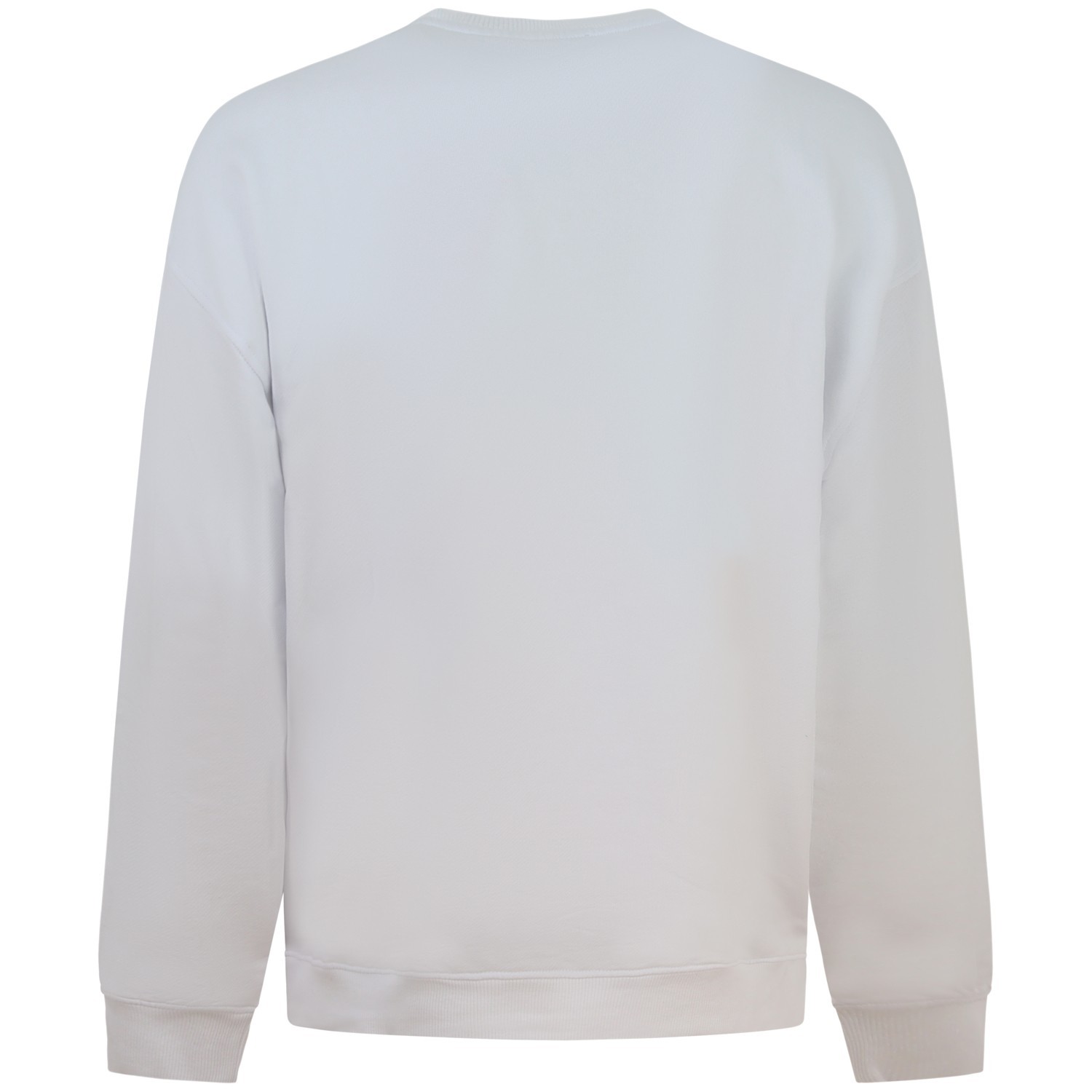 Felpa bianca per uomo 2