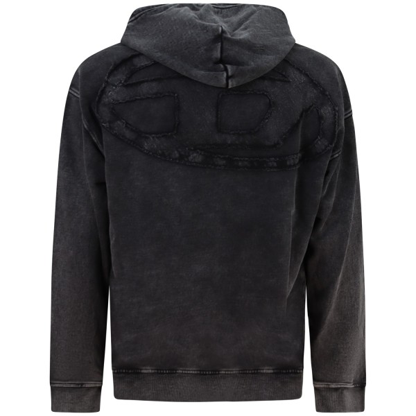 Felpa grigia per uomo