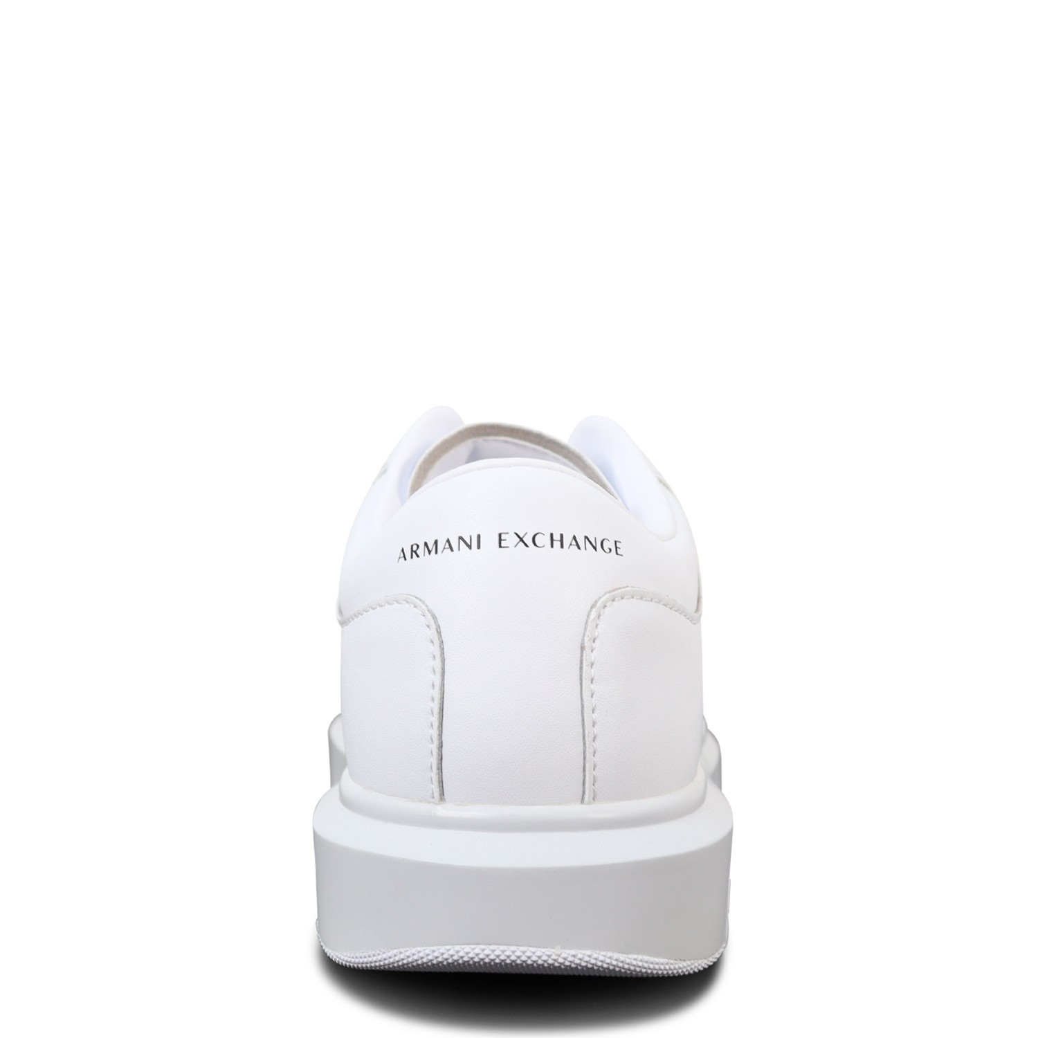 Sneakers bianche con mini logo per uomo