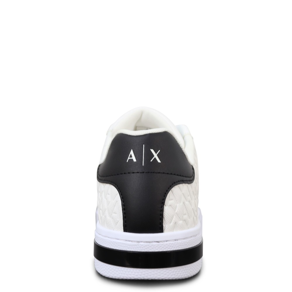 Sneakers bianche con logo per uomo