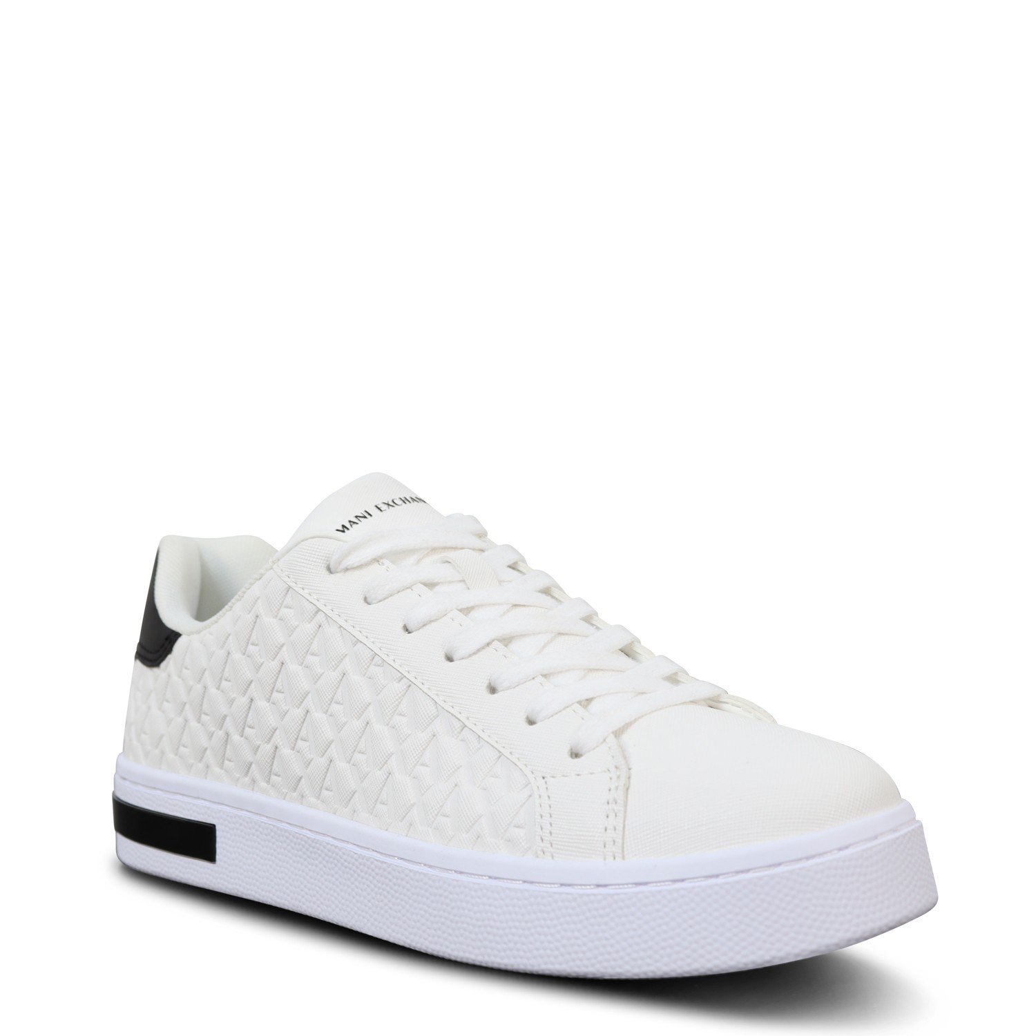 Sneakers bianche con logo per uomo 2