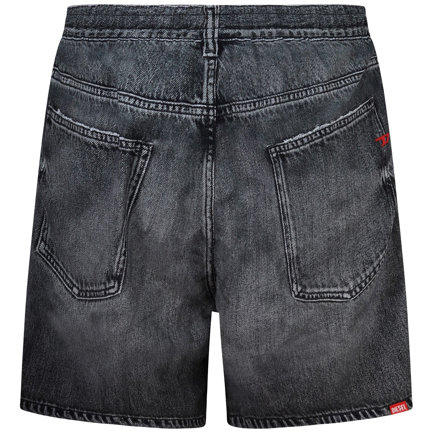 Shorts mare grigio per uomo 2