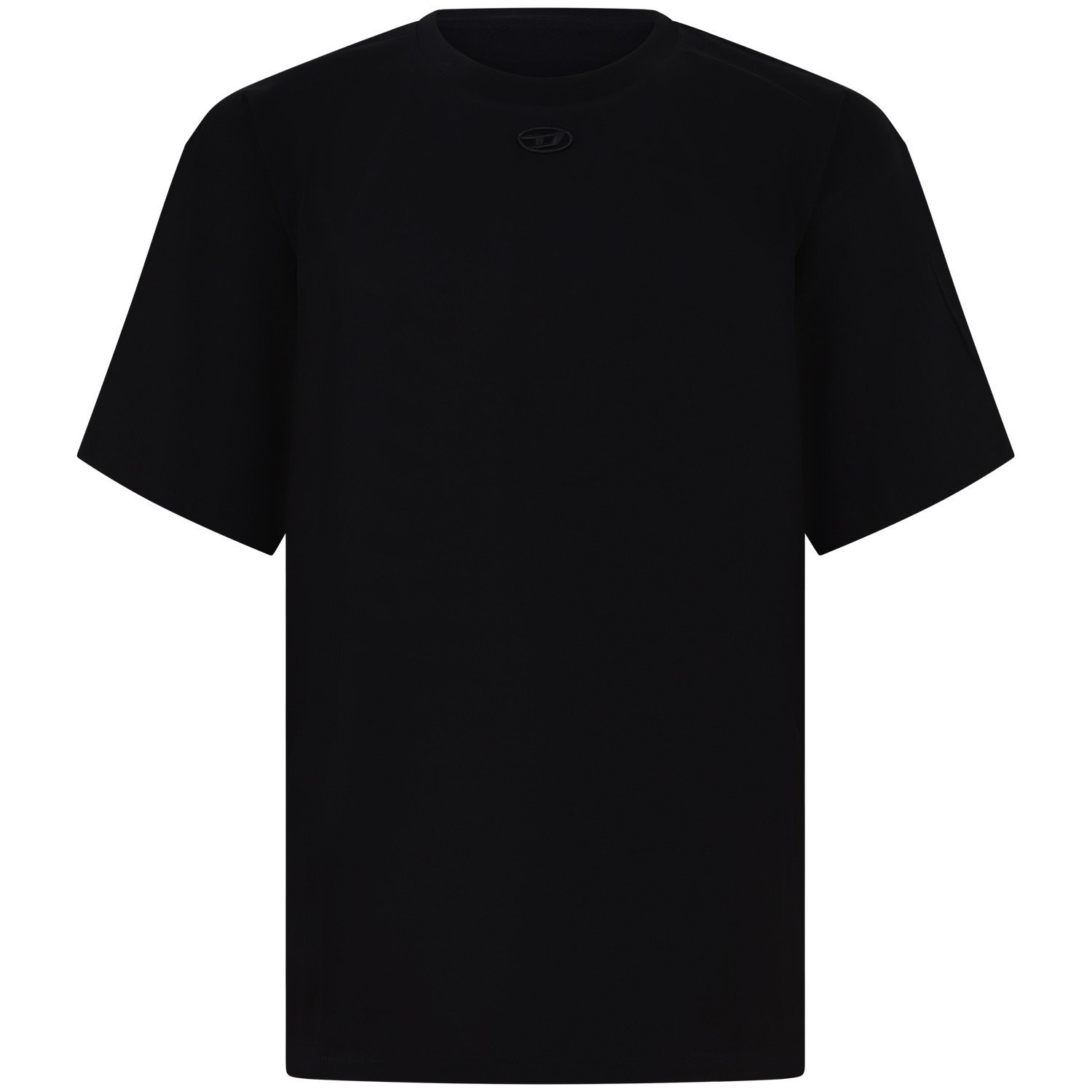 T-shirt nera per uomo 2