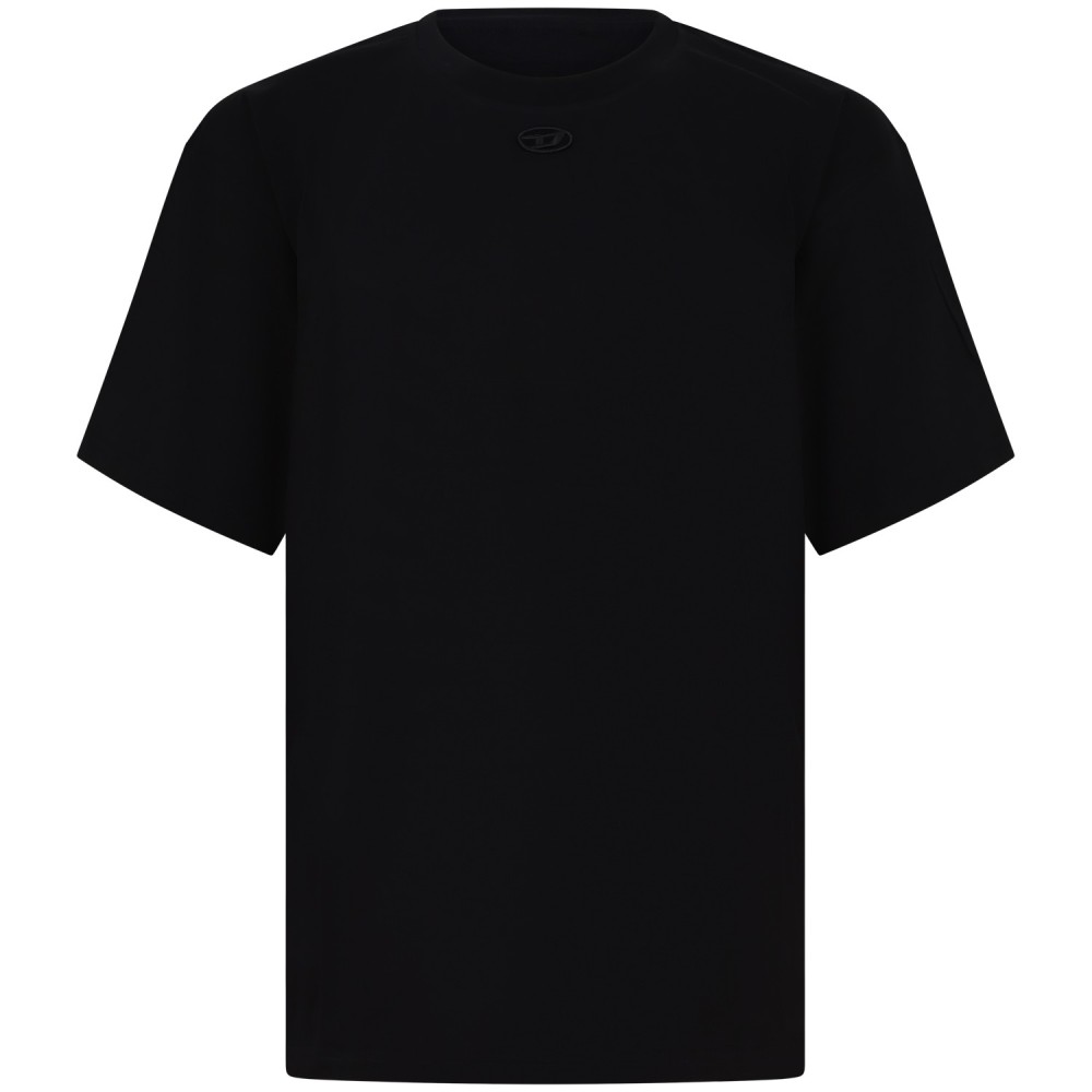 T-shirt nera per uomo