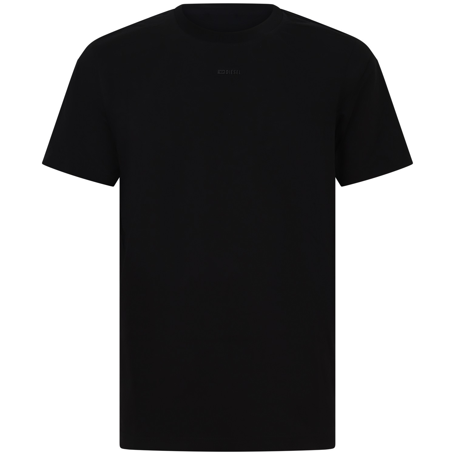 T-shirt nera per uomo 2