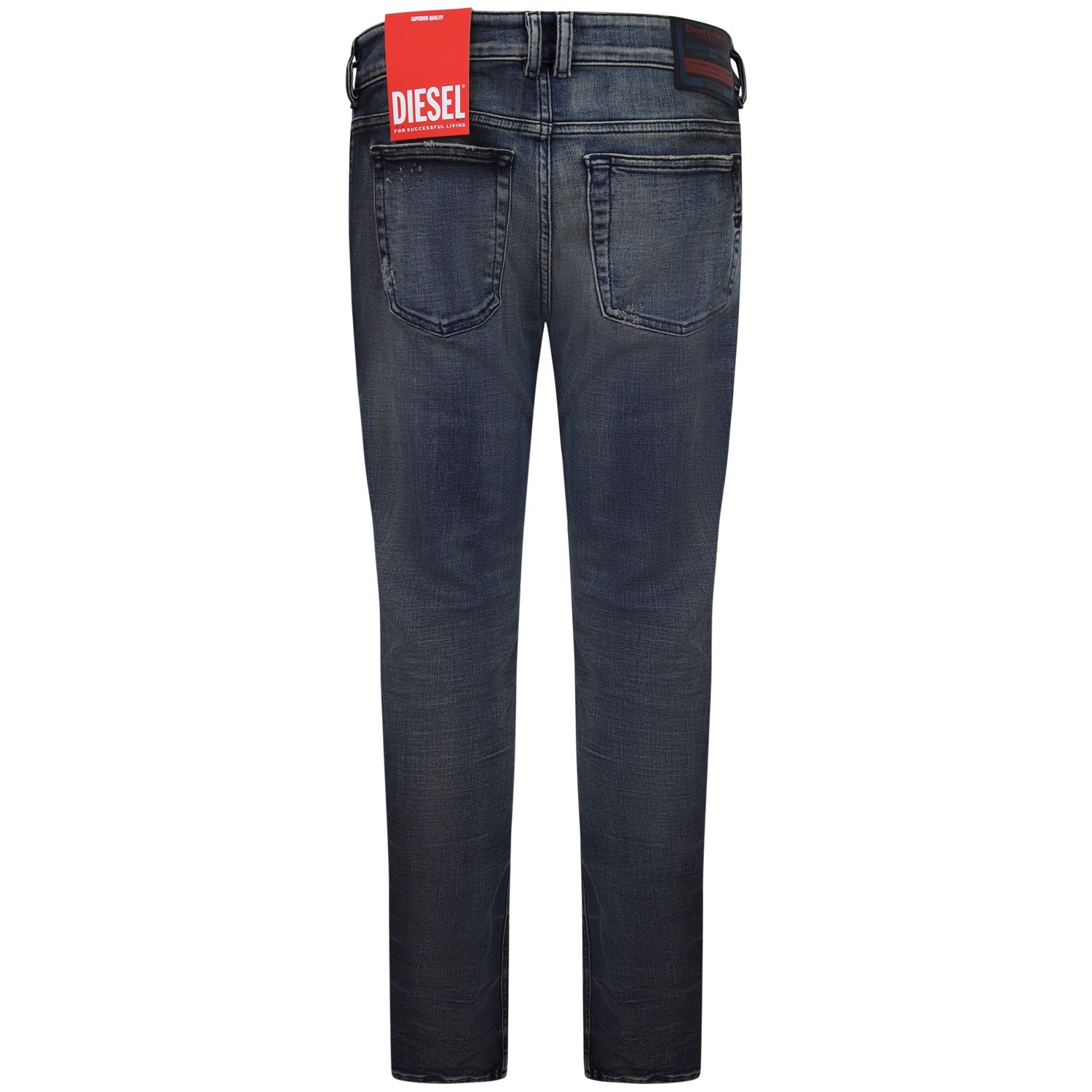 Jeans blu per uomo 2