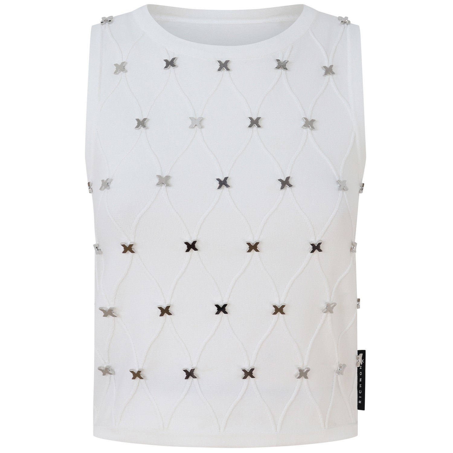 Top bianco per donna