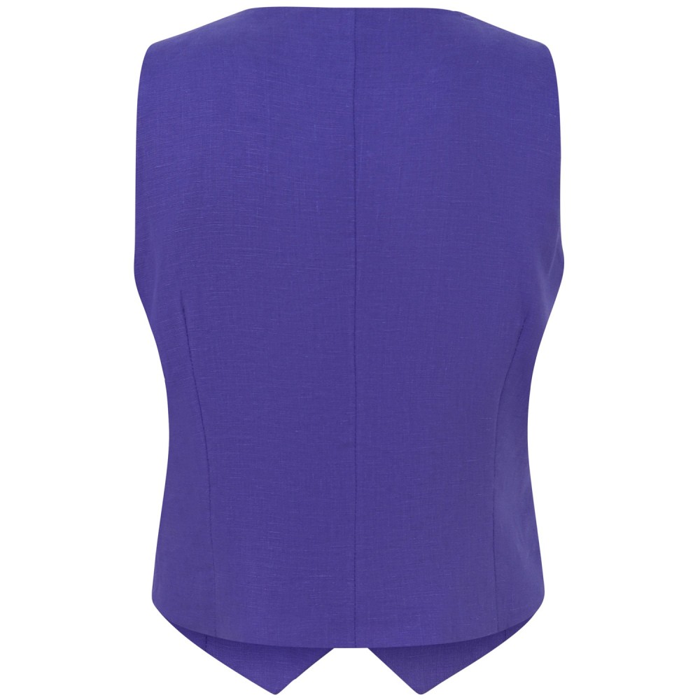 Gilet viola per donna