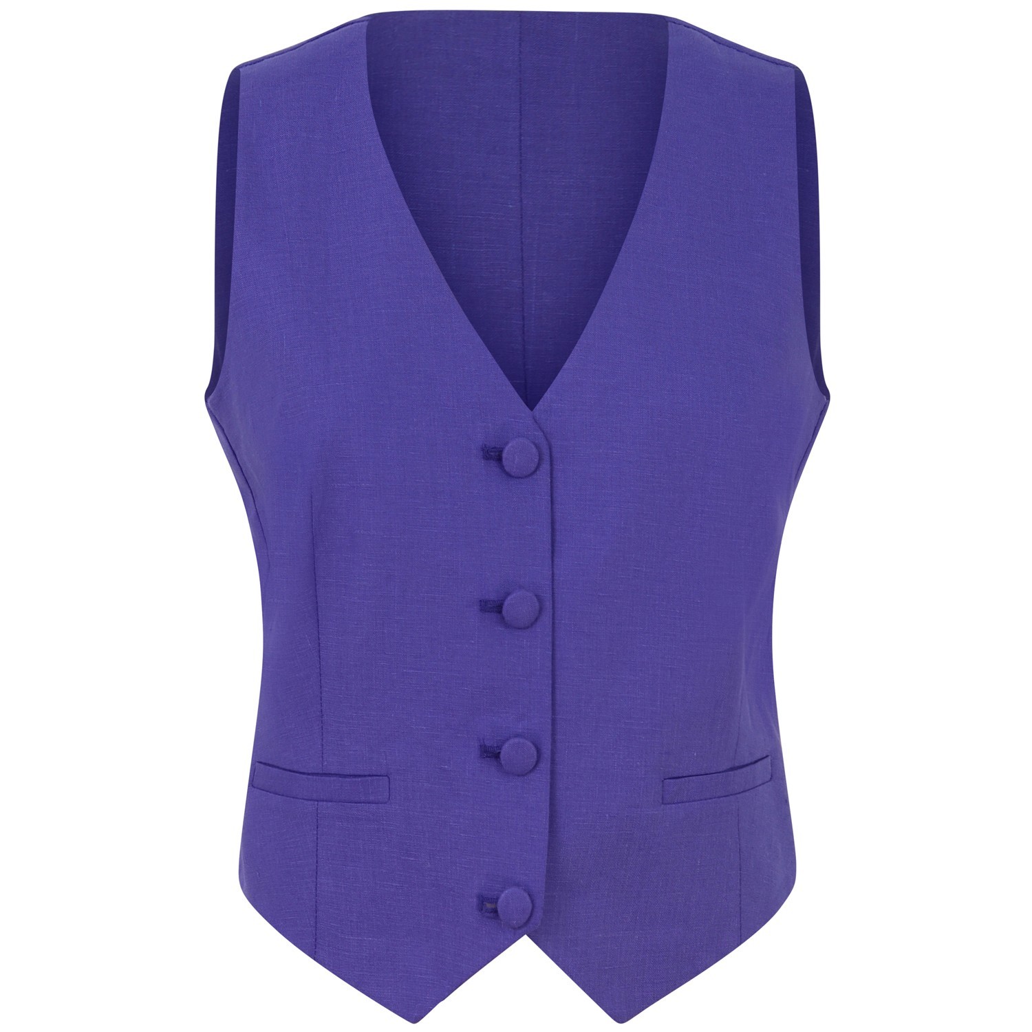 Gilet viola per donna