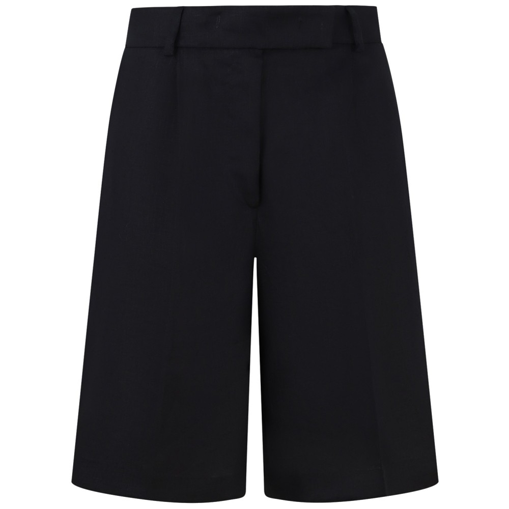 Bermuda nera per donna