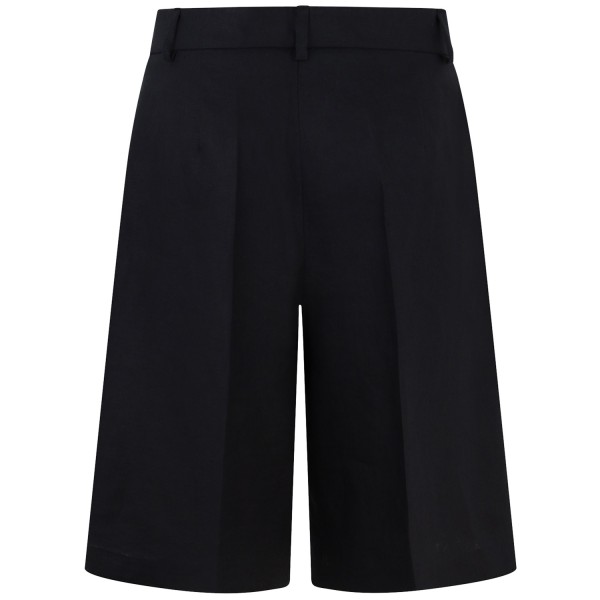 Bermuda nera per donna