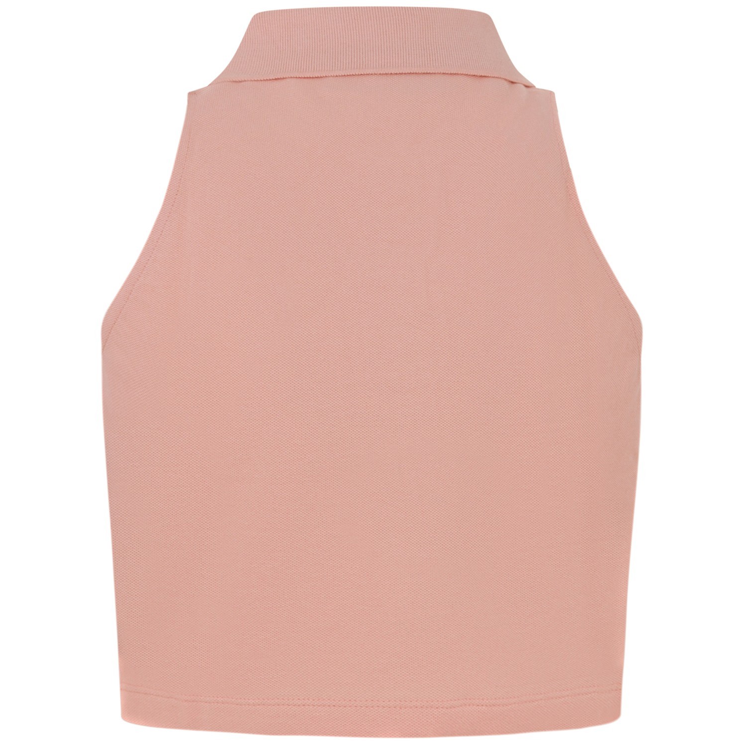 Polo rosa smanicata per donna 2