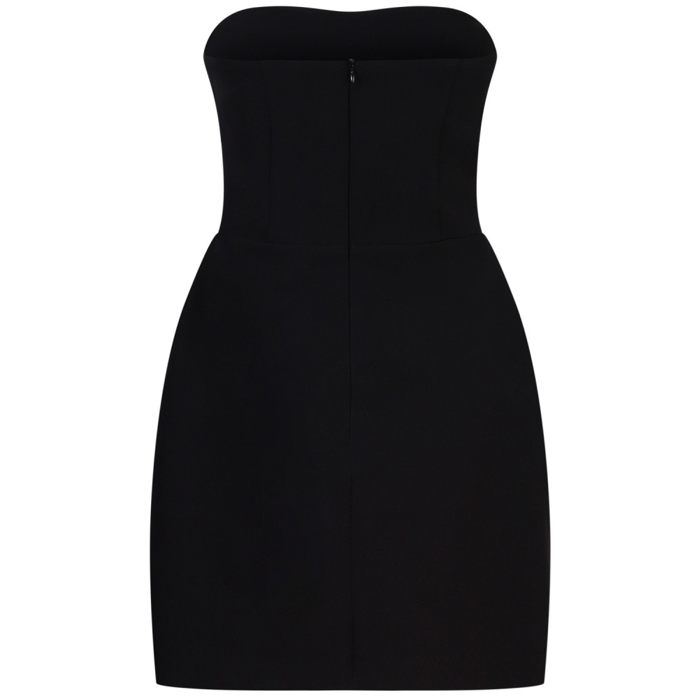 Abito corto nero per donna