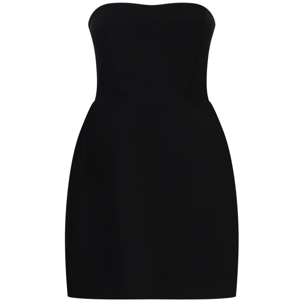 Abito corto nero per donna