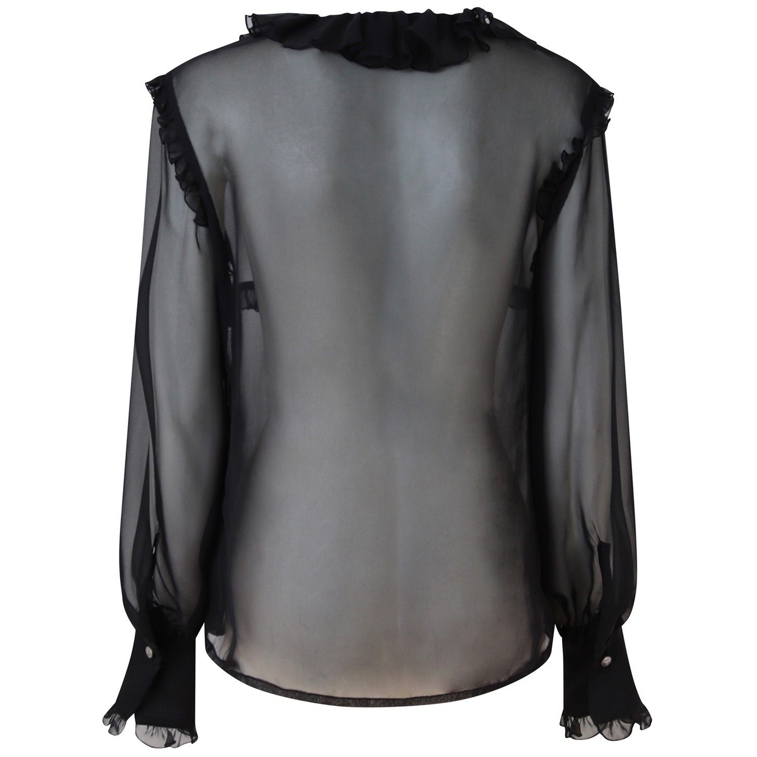 Camicia nera per donna 2