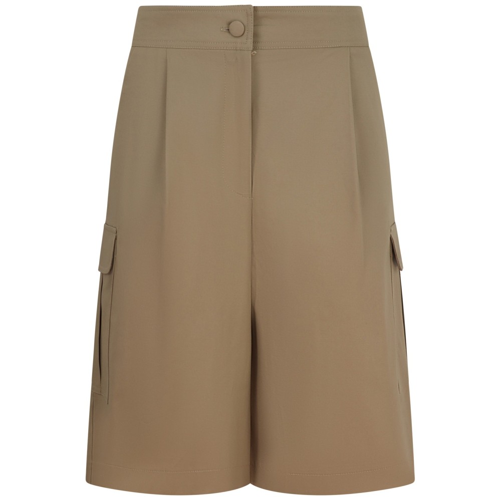 Bermuda marrone per donna